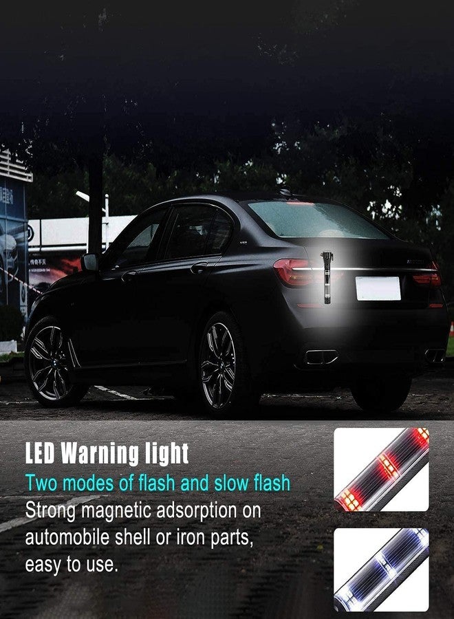 Boriva Aluminium 7 Mode Rechargeable Solar Led Torch Flashlight Use For Car Emergency (Black), 1000 Lumen - Image 5